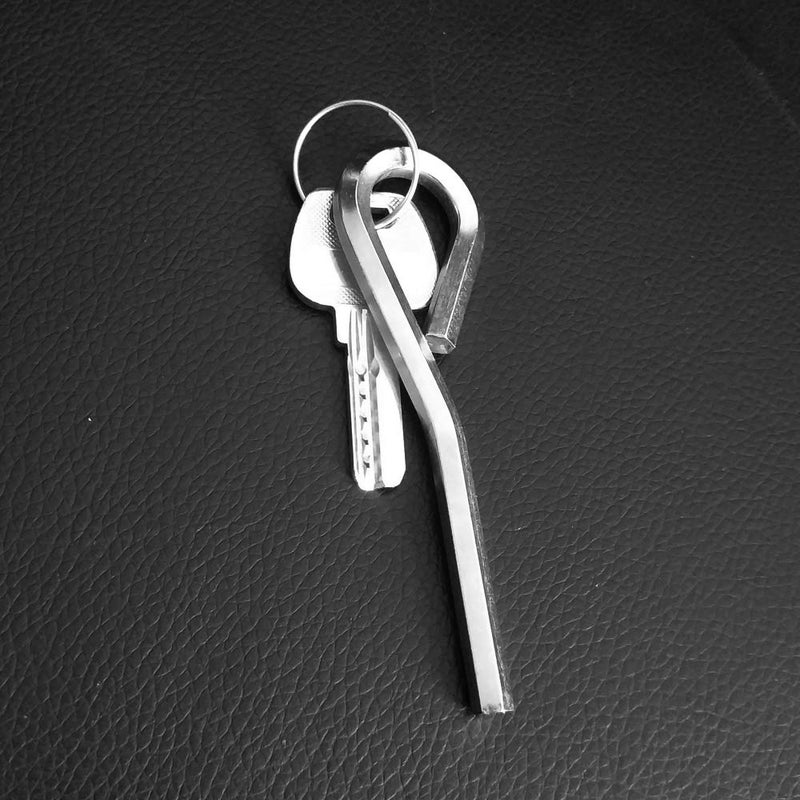 Sfemn 7/32â€ Hex Key Dogging Key Allen Key with Full Loop, Allen Wrench Door Key for Push Bar Panic Exit Devices, Crash Bar, Gym door, solid Metal â€“ 5 Packs - Image 3